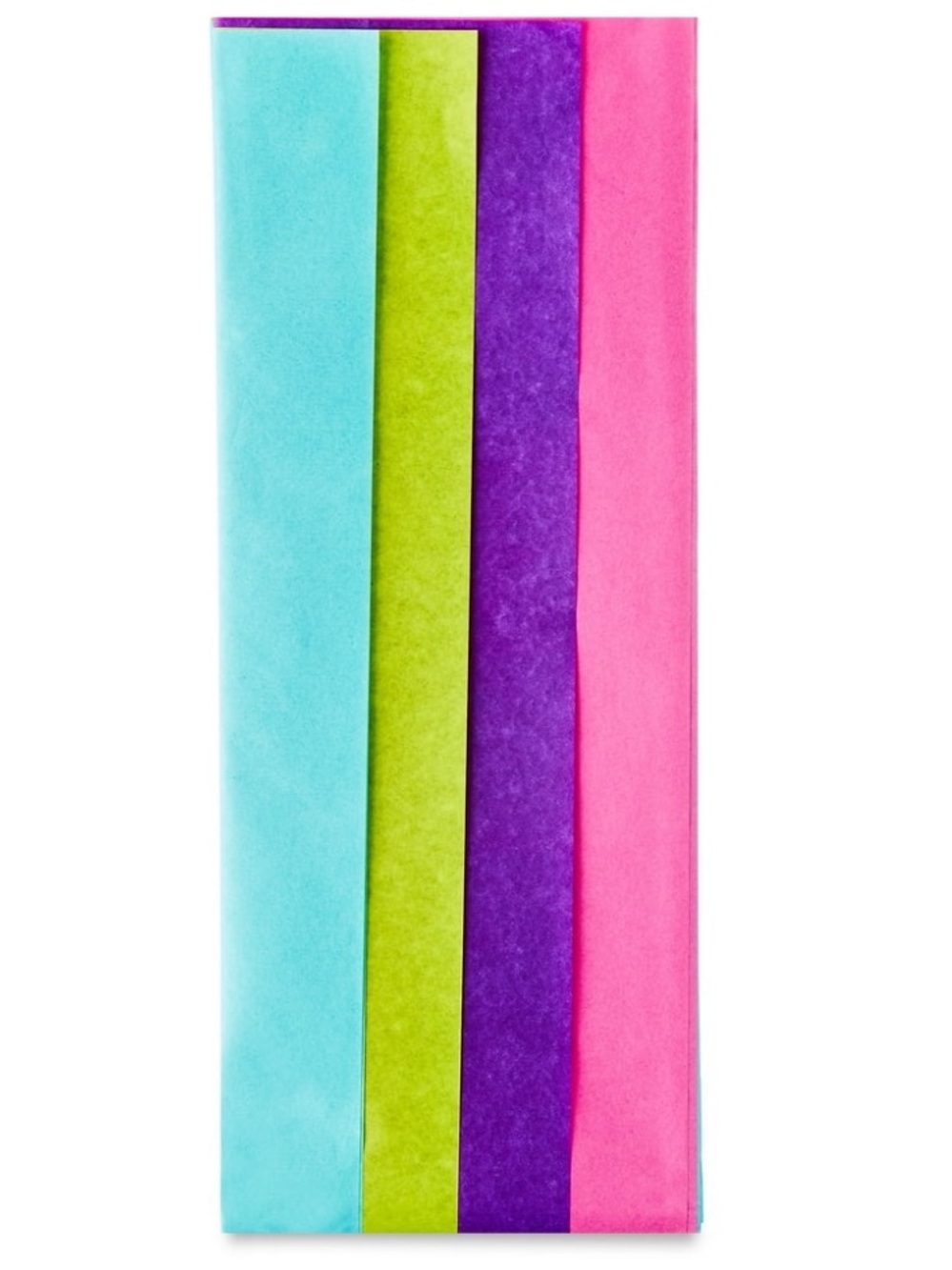 Bright Multicolor Tissue Paper, 20" x 20"